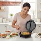 🍳🔥 50% KORTING! Deze ontbijtplaat maakt alles in minuten – dubbelzijdige verhitting, geen omdraaien, en je eitjes glijden er zo vanaf. Perfect voor luie ochtenden!