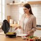 🍳🔥 50% KORTING! Deze ontbijtplaat maakt alles in minuten – dubbelzijdige verhitting, geen omdraaien, en je eitjes glijden er zo vanaf. Perfect voor luie ochtenden!