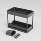 🛁➡️👑 50% KORTING! Stop met het zoeken naar dat ene flesje achterin je badkamerkastje! Deze schuifbare organizer met 2 lagen en valbeveiliging schuift alles naar je toe – alsof je een mini-supermarkt onder je wasbak hebt!