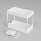 🛁➡️👑 50% KORTING! Stop met het zoeken naar dat ene flesje achterin je badkamerkastje! Deze schuifbare organizer met 2 lagen en valbeveiliging schuift alles naar je toe – alsof je een mini-supermarkt onder je wasbak hebt!