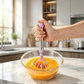 Hand Push Semi-Automatic Whisker with Comfortable Grip