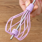 Hand Push Semi-Automatic Whisker with Comfortable Grip