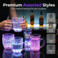 🎉💡 50% KORTING! Stop met je te vervelen op je eigen feest! Zodra je deze premium crystal-clear cup vult, knalt het ingebouwde LED-licht aan. Leeg? Gaat-ie vanzelf uit. Jij schenkt, hij schittert!