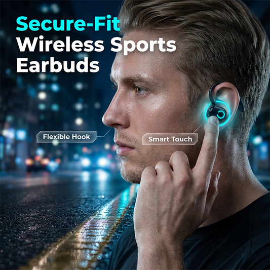 Wireless Earhook Bluetooth 5.2 Earbud Stereo Sports Earphone