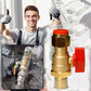 🚗🔧 Bandventiel afsluitschakelaar set | Massief koper, corrosiebestendig | Eéndelig, geen gereedschap nodig | Universeel voor auto, truck & SUV | 50% KORTING!