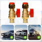 🚗🔧 Bandventiel afsluitschakelaar set | Massief koper, corrosiebestendig | Eéndelig, geen gereedschap nodig | Universeel voor auto, truck & SUV | 50% KORTING!