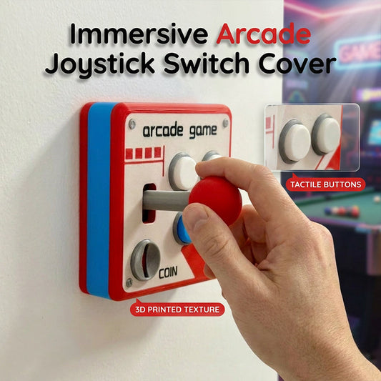🎄🕹️ 50% KORTING! Kerst, verjaardag, of gewoon omdat hij een legend is – deze decoratieve arcade schakelaar is het cadeau dat hij nooit meer vergeet. Echte klik, nostalgisch design, en je hoeft niet eens te verbouwen!