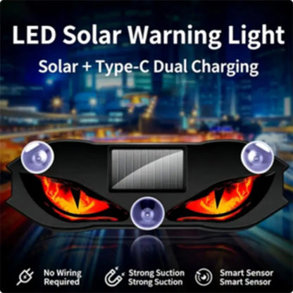 Zonne-energie LED Autowaarschuwingslicht