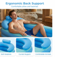 🛁🏕️ 50% KORTING! Geen verbouwing, geen loodgieter. Dit compacte opblaasbare bad met ingebouwd kussen en isolatie tovert elke kamer of tuin om tot je persoonlijke spa.