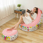 🛋️🎁 50% KORTING! Nooit meer oncomfortabel zitten – deze opblaasbare zitzak met voetsteun en elektrische pomp is binnen 2 minuten klaar. Tot 150 kg, fluweelzacht PVC!