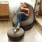 🛋️🎁 50% KORTING! Nooit meer oncomfortabel zitten – deze opblaasbare zitzak met voetsteun en elektrische pomp is binnen 2 minuten klaar. Tot 150 kg, fluweelzacht PVC!