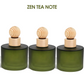 🍵💎 50% KORTING! Stop met het ophangen van chemische geurboompjes! Deze frosted glass autoparfum met natuurlijke houten bal absorbeert de olie en verspreidt subtiele, continue luxe geur – zen op wielen.