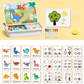 🧲👶 50% KORTING! Alsof je kind een onzichtbare gezichtskunstenaar wordt die met magnetische snuitjes eindeloos grappige smoelen tovert! Dubbelzijdig, reisvriendelijk en veilig – geen scherpe randjes, alleen creatieve explosies!