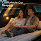 🚗💤 50% KORTING! Nooit meer oncomfortabel slapen in de auto! Dit opblaasbare reisbed met valbescherming en lekvrij dubbel ventiel maakt elke rit een droom – incl. pomp & kussens!