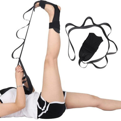 🦶💥 50% KORTING! Stop met het wakker worden met pijnlijke voeten en een vastzittende rug! Deze stretchband met 6 lussen maakt elke spier soepel en pijnvrij – geliefd bij yogi's, dansers en atleten.