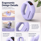 💆‍♀️⚡ 50% KORTING! Stop met het kneden van je eigen schouders alsof je brooddeeg kneedt! Deze draagbare fascia-ring met 5 snelheden ramt de spanning uit je hele lijf – van nek tot kuiten.