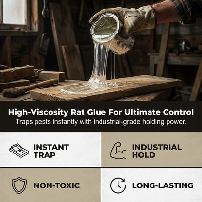 🐭🏡 50% KORTING! Nooit meer muizen of ratten in huis! Deze krachtige lijm plakt ongedierte in één nacht vast – hoge kleefkracht, zonder gif, veilig voor gezin en huisdieren. Werkt in elke ruimte!