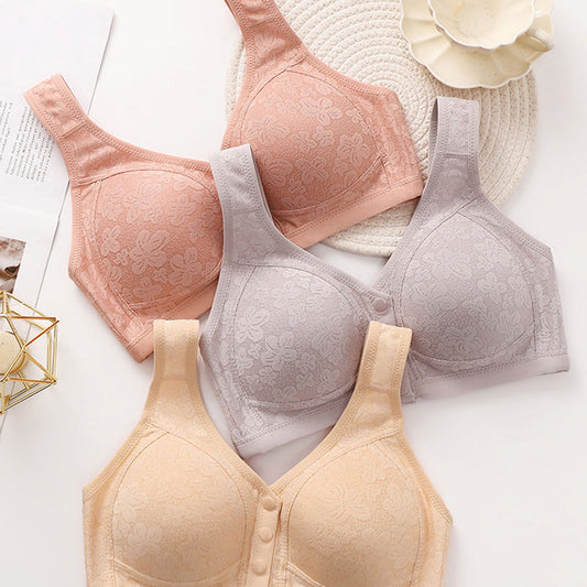 ⏳🌿 FLASH SALE 50% KORTING! 3D cup lift, geen beugels, en een voorste sluiting die je bh binnen een seconde aan- en uittrekt. Ademend, zacht, en je vergeet dat je hem draagt!