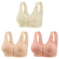 ⏳🌿 FLASH SALE 50% KORTING! 3D cup lift, geen beugels, en een voorste sluiting die je bh binnen een seconde aan- en uittrekt. Ademend, zacht, en je vergeet dat je hem draagt!