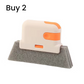 50% KORTING! Stop met het vloeken op die vieze, onbereikbare rails! Deze 3-in-1 reiniger schraapt, borstelt en schrobt elke kier brandschoon.