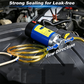 🔧🛢️ 12V/24V olie transferpomp | Puur koperen motor | Aluminium pompkop | Spiraalveer kabel & koperen klemmen | Compact & draagbaar | 50% KORTING!