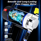 🔧🛢️ 12V/24V olie transferpomp | Puur koperen motor | Aluminium pompkop | Spiraalveer kabel & koperen klemmen | Compact & draagbaar | 50% KORTING!