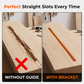 🛠️💪 50% KORTING! Nooit meer wiebelige, scheve gleuven! Deze aluminium freesgeleider maakt elke gleuf perfect recht – stevig, licht en in seconden gemonteerd!