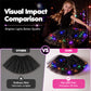 ✨💃 50% KORTING! Stop met het zoeken naar de perfecte feestoutfit! Deze LED-paillettenrok laat jou en je dochter stralen als nooit tevoren – één klik, en je steelt de spotlight op elk feest.