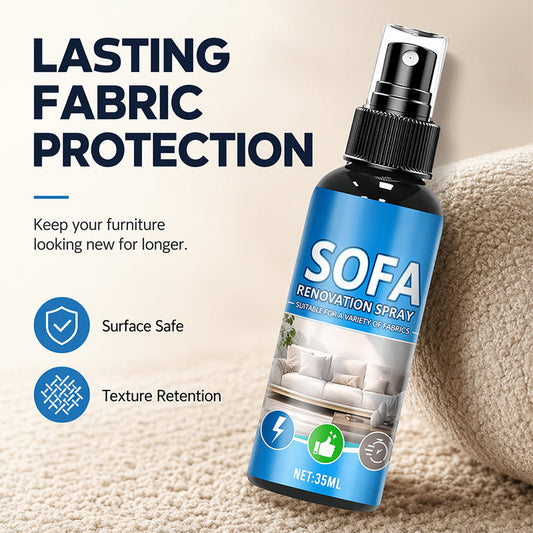 🛋️🧼 50% KORTING! 50K+ VERKOCHT! Stop met het schrobben van vlekken alsof je een vloer dweilt! Deze no-rinse spray tilt koffie, wijn en modder eruit – gewoon sprayen en vegen, klaar.