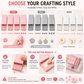 🎨🎯 50% KORTING! Stop met het rollen van ongelijke kleiballetjes! Deze 3D-geprinte set maakt 4 precisiematen in 1 beweging – perfect voor nagelkunst, oorbellen en mini-projecten.