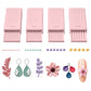 🎨🎯 50% KORTING! Stop met het rollen van ongelijke kleiballetjes! Deze 3D-geprinte set maakt 4 precisiematen in 1 beweging – perfect voor nagelkunst, oorbellen en mini-projecten.