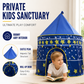 🏰✨ 50% KORTING! Alsof je een koninklijk kasteel in de woonkamer tovert waar je kind urenlang in verdwijnt! Met oproldeur, wasbaar, en overal mee naartoe – geen scherm, alleen fantasie.