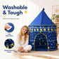 🏰✨ 50% KORTING! Alsof je een koninklijk kasteel in de woonkamer tovert waar je kind urenlang in verdwijnt! Met oproldeur, wasbaar, en overal mee naartoe – geen scherm, alleen fantasie.