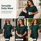 ⏳ FLASH SALE! ✨ Elastische Plooien, Blijven In Vorm | Geen Strijkijzer Nodig, Keren Terug Na Was | XL tot 5XL, Plus-size Deal | HALF PRICE 🎉