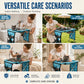 🐱💤 50% KORTING! Verhoogd, ademend, en het klapt in seconden van stevige tafel naar knusse hangmat. Nagels knippen, wassen, drogen – je kat blijft rustig, jij blijft heel.