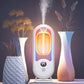 ✨🌿 50% KORTING! Alsof je een onzichtbare spa in elke kamer tovert die je omhult met rustgevende geur en hypnotiserend licht! 5 standen, aan de muur of op tafel, en je stress smelt weg.
