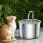 🐱💧 50% KORTING! Alsof je een roestvrijstalen waterval met ingebouwde sterilisator hebt die elke slok bacterievrij houdt! 2.2L, fluisterstil, en geen stilstaand water waar ziektes broeden – alleen fris, stromend leven.