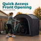 🚲🏕️ Waterdichte buitentent – biedt ruimte aan fietsen, kampeerspullen, tuinmeubelen en meer – ruime opbergruimte voor alles ⛺✨