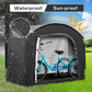 🚲🏕️ Waterdichte buitentent – biedt ruimte aan fietsen, kampeerspullen, tuinmeubelen en meer – ruime opbergruimte voor alles ⛺✨