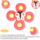 ⚡ On sale today only! 🧸 Suction cup spinners for fun and play