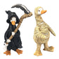 🎃BORING HALLOWEEN DECOR?🎃 Spooky Duck Set – Hand-Painted, 5 Characters, Weather-Resistant – For Shelves, Desks & Outdoors! 🦇
