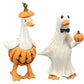 🎃BORING HALLOWEEN DECOR?🎃 Spooky Duck Set – Hand-Painted, 5 Characters, Weather-Resistant – For Shelves, Desks & Outdoors! 🦇