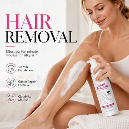 🧴✨ 50% OFF! Zachte ontharingsmousse – snelle resultaten, hydraterende formule, en een fluweelzachte textuur die je huid zijdezacht achterlaat!
