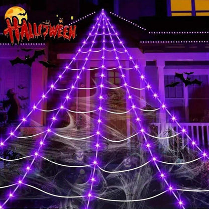 Room Decor Spider Web Design Hanging Light