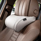 🚗💤 Universeel auto nekkussen | Ergonomisch traagschuim | PU-leer, ademend | Verstelbare banden, blijft zitten | Luxe lychee-textuur | 50% KORTING!