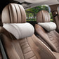 🚗💤 Universeel auto nekkussen | Ergonomisch traagschuim | PU-leer, ademend | Verstelbare banden, blijft zitten | Luxe lychee-textuur | 50% KORTING!
