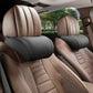 🚗💤 Universeel auto nekkussen | Ergonomisch traagschuim | PU-leer, ademend | Verstelbare banden, blijft zitten | Luxe lychee-textuur | 50% KORTING!