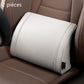 🚗💤 Universeel auto nekkussen | Ergonomisch traagschuim | PU-leer, ademend | Verstelbare banden, blijft zitten | Luxe lychee-textuur | 50% KORTING!