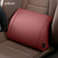 🚗💤 Universeel auto nekkussen | Ergonomisch traagschuim | PU-leer, ademend | Verstelbare banden, blijft zitten | Luxe lychee-textuur | 50% KORTING!