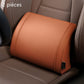 🚗💤 Universeel auto nekkussen | Ergonomisch traagschuim | PU-leer, ademend | Verstelbare banden, blijft zitten | Luxe lychee-textuur | 50% KORTING!